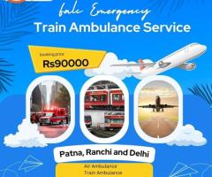 Falc Emergency Train Ambulance in Dibrugarh Offers a Life-Saving Medical Staff