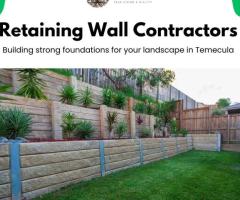 Retaining Wall Contractors in Temecula