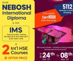 Ramadan Special Offers on NEBOSH IDip in Kolkata