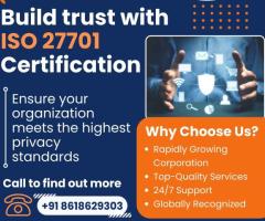 ISO 27701 Certification in Mumbai