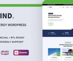 Vind - The Ultimate Solar Energy WordPress Theme 