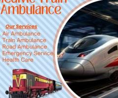 Medivic Train Ambulance Services in Patna for stress-free patient transfer