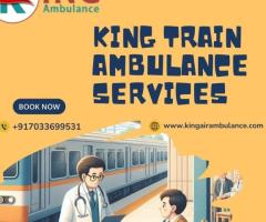 Paramedics and EMTs Available in King Train Ambulance Patna