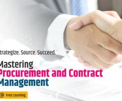 Master Contract Management in Procurement | UniAthena Course