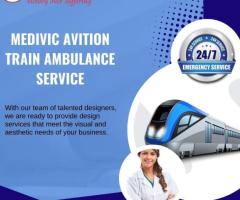 Medivic Aviation provides Long Distance Train Ambulance Services in Bangalore