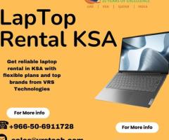 Why Temporary Laptop Rentals in KSA Are Ideal for Events?