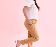 Cotton Pants for Women – Stay Stylish & Comfortable with Go Colors