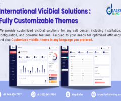 International ViciDial Solutions Fully Customizable Themes-Dialerking