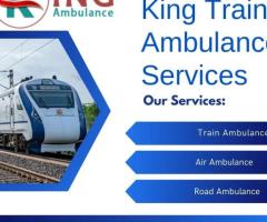 Use King Train Ambulance in Raipur for all types of medical transfers