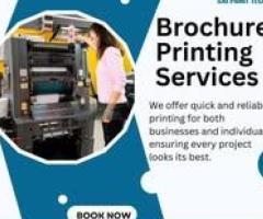 Best Brochure & Booklet Printing services