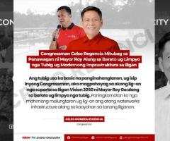 Cong. Celso Regencia Matubag sa Panawagan Ni Mayor Roy Ga Alang sa Ug Imprastraktura sa Iligan