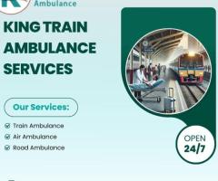 Use King first class Train Ambulance in Ranchi to Transport Patients