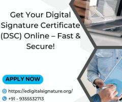 Get Your Digital Signature Certificate (DSC) Online – Fast & Secure! - 1