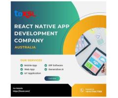 Leading React Native App Development Company in Sydney – ToXSL Technologies