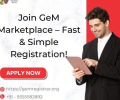 Join GeM Marketplace – Fast & Simple Registration!