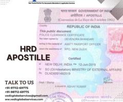 HRD Apostille