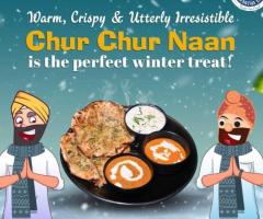 Amritsari Chur Chur Naan – A Crispy, Flavorful Delight