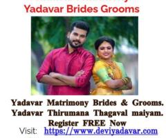 Yadavar Matrimony Yadavar Thirumana Thagaval Maiyam