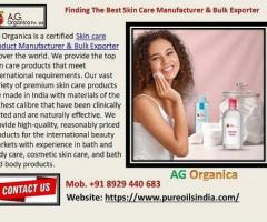 Finding The Best Skin Care Manufacturer & Bulk Exporter