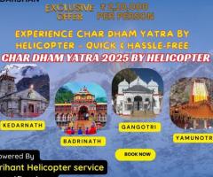 Experience Char Dham Yatra by Helicopter – Quick & Hassle-Free