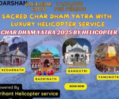 Sacred Char Dham Yatra with Luxury Helicopter Service