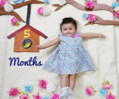 Capturing Joy: A Magical 5 Month Baby Photoshoot