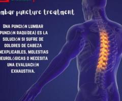 Tratamiento de punción lumbar