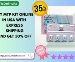 Buy MTP Kit Online in USA with Express Shipping and Get 30% Off