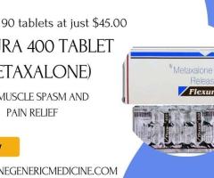 Flexura 400 for Muscle pain | Available at OnlineGenericMedicine