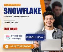 Snowflake Online Training – Free Demo!