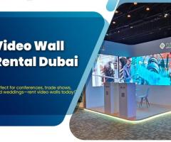 Top Video Wall Rental Providers in Dubai, UAE