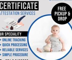 Birth Certificate Attestation in UAE