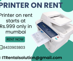 Printer Rental Start Rs.999-ITRentalSolution