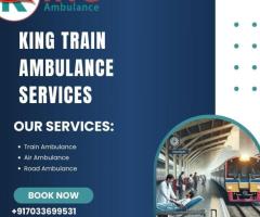 King Train Ambulance is now Available in Ranchi to Shift Patients Safely