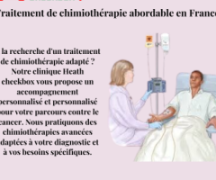 Traitement de chimiothérapie abordable en France|Health checkbox