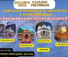 Char Dham Pilgrimage by Helicopter – A Divine Experience