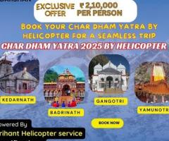 Book Your Char Dham Yatra by Helicopter for a Seamless Trip