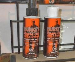 Enhance Firearm Performance with Burke's Gun Oil Premium Gun Cleaning Kits!