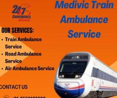 The Booking Process of Medivic Train Ambulance in Jamshedpur is Quite Simple