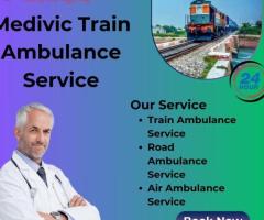 Booking of Medivic Train Ambulance for treatment in Allahabad is very economical