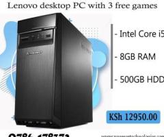 Revamped core i5 Lenovo computer with free games bonus