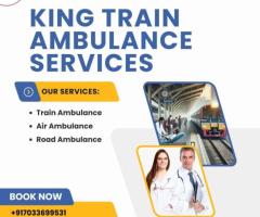 Use King Train Ambulance in Jamshedpur for quick patient transfer assistance