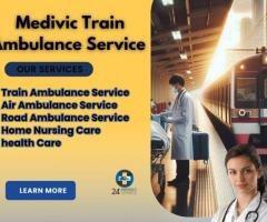 Need for Medivic Train Ambulances for Transporting Patients in Ranchi is growing