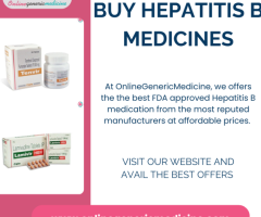 Hepatitis B Medicines | Available at OnlineGenericMedicine | Buy now!