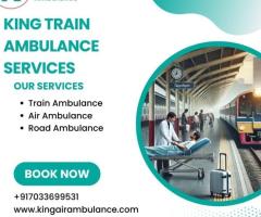 Choose King Train Ambulance in Ranchi to Reach the Hospital with Ease