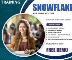 Master Snowflake Online Training with Expert Training