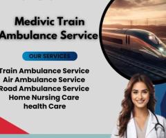 Get Medivic Aviation Train Ambulance Service in Kolkata at Any Time or Day