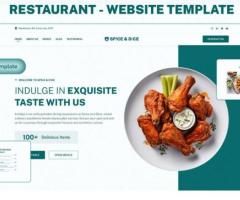 Spice&Dice - Restaurant Elementor Website Template - DesignToCodes