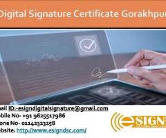 Responsible Digital Signature Certificate Agency in Gorakhpur
