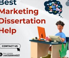 Expert Marketing Dissertation Help – Well-Researched & Plagiarism-Free